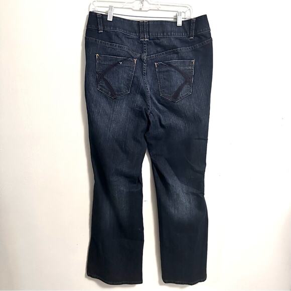 Lane Bryant Bootcut Dark Wash Mid Rise Jeans Womens 14 Distinctly Boot - Picture 2 of 4